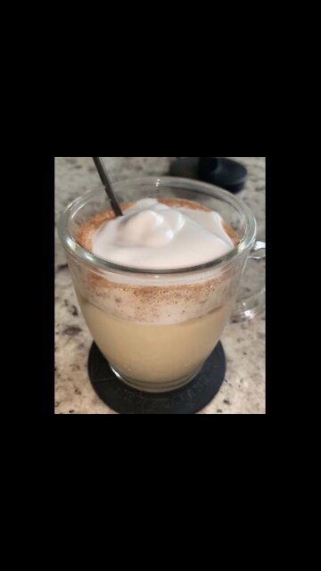 Cool off with a refreshing iced vanilla latte