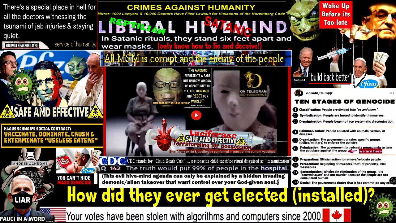 VAXXINE SEQUENCE OF DEATH EXPLAINED ! (Get your annual mRNA booster $$$)⚠️