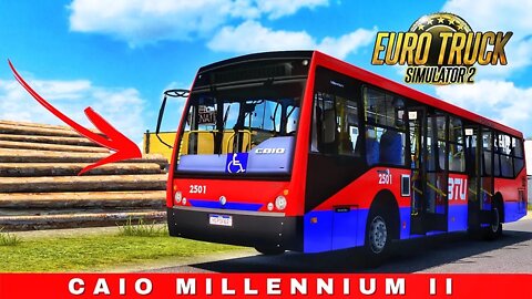 Go testing the CAIO MILLENNIUM II PBC bus | Euro Truck Simulator 2 Gameplay