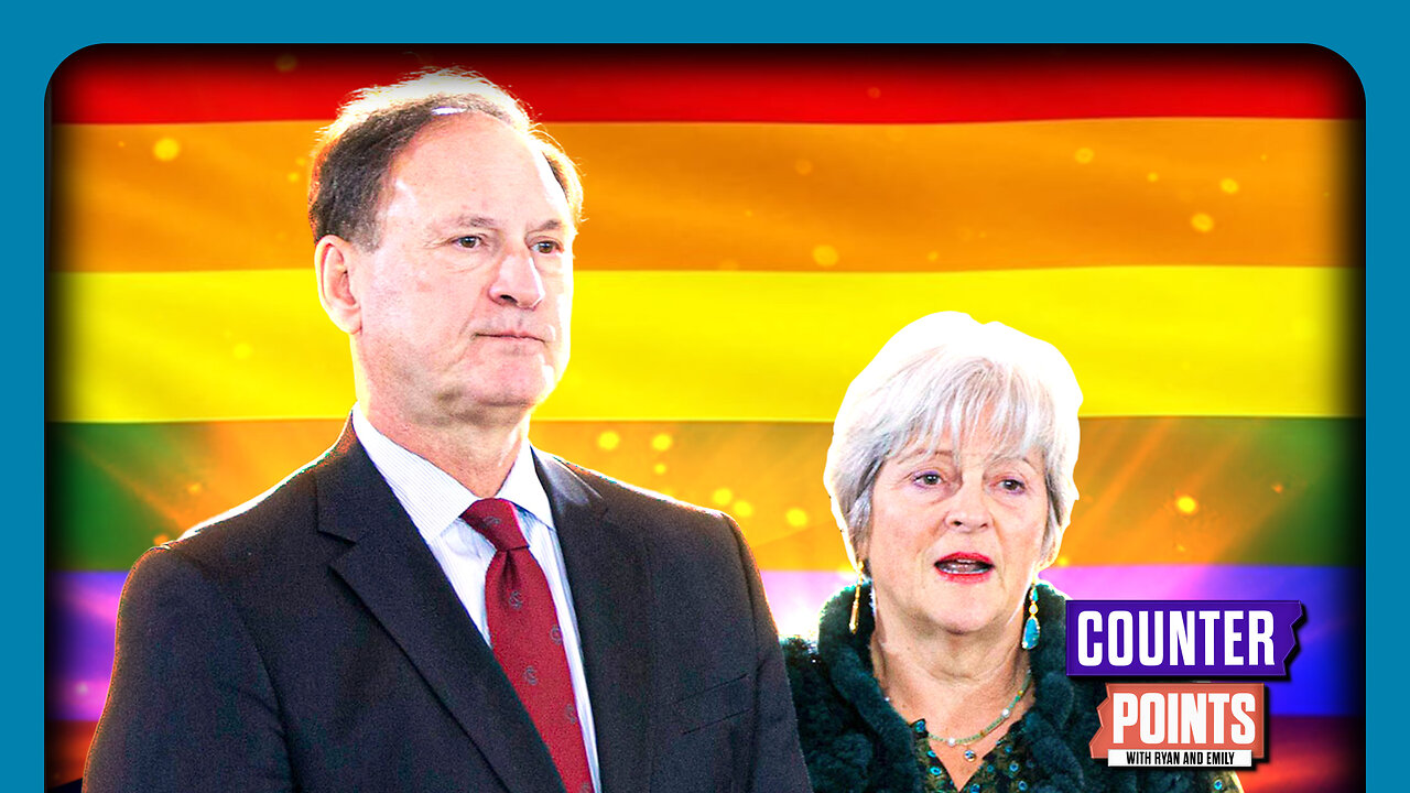 HOT MIC: Alito Wife FURIOUS Over Neighbors Pride Flag