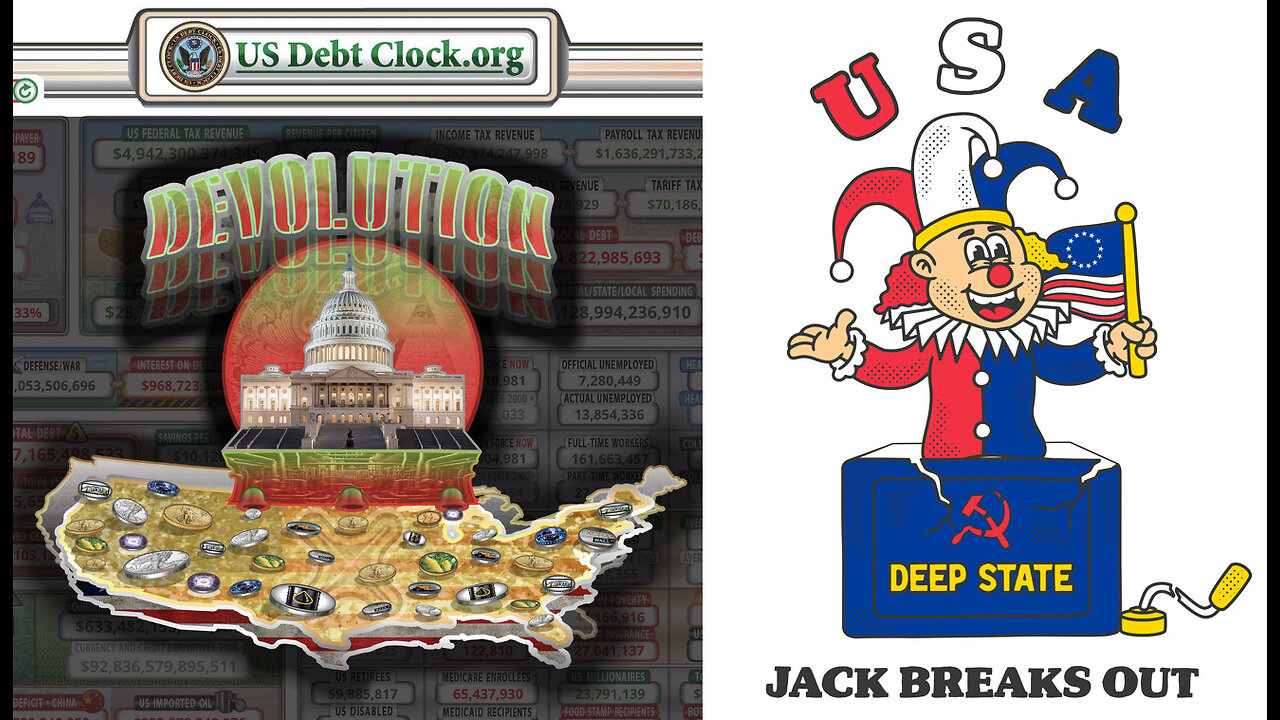 8pm Est. 138: Two Debt Clocks, US Bankrupt 2011? LOCALS After Show Oct. 18, 2024