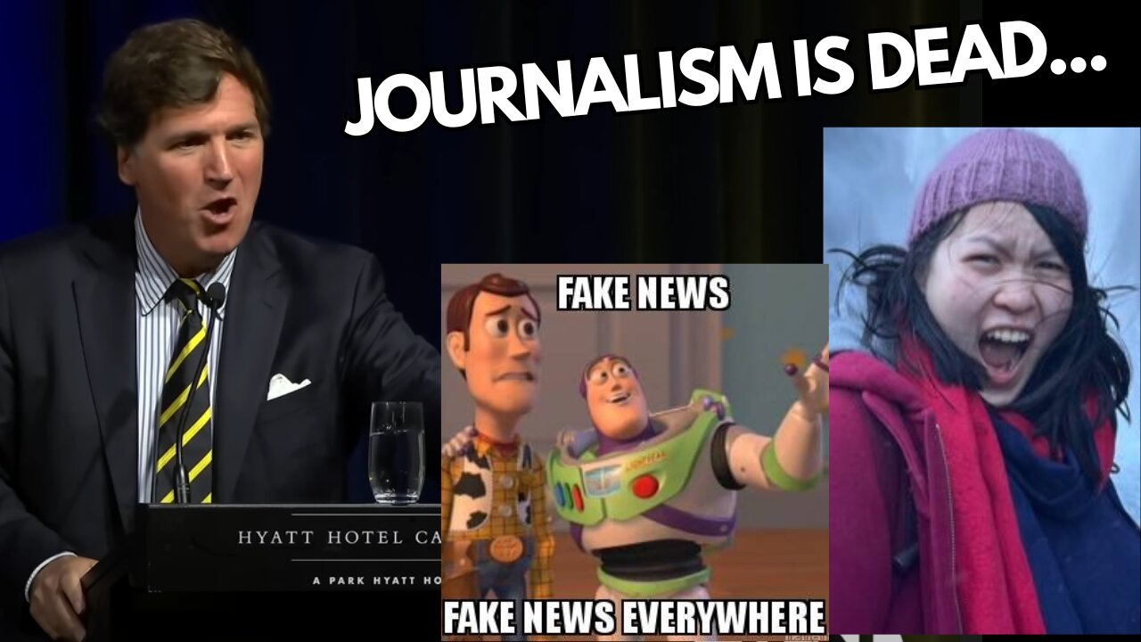 Tucker Carlson DESTROYS so called "Journalists"...