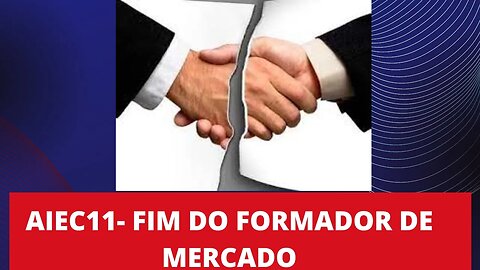 #aiec11 #xp não será mais formador de mercado