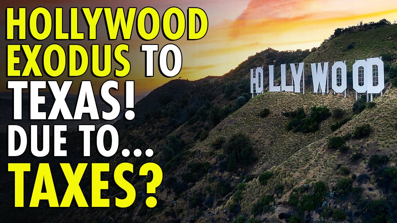 Hollywood is also leaving California for Texas