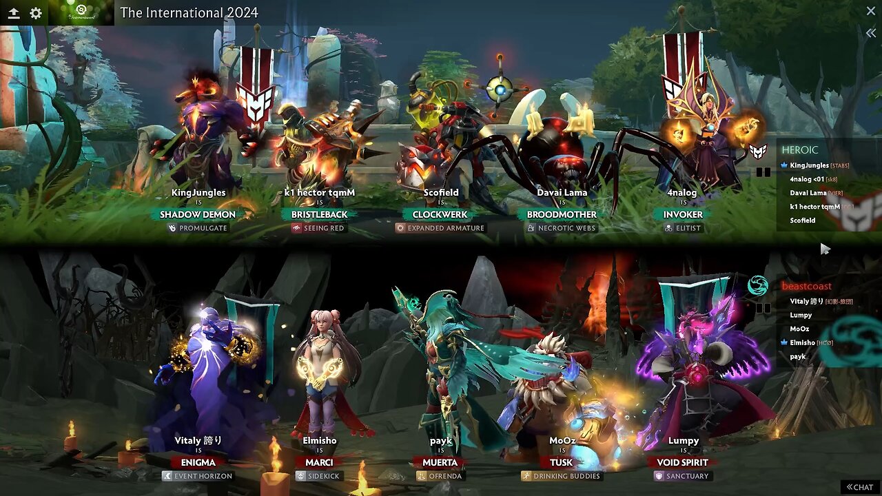 DOTA 2 - THE INTERNATIONAL 2024 - BEASTCOAST VS HEROIC - PLAY OFF