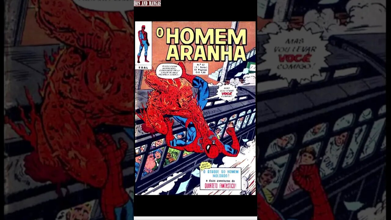 Homem Aranha - Nº 66 à 70 (Capas) (1ª Série) (1969)