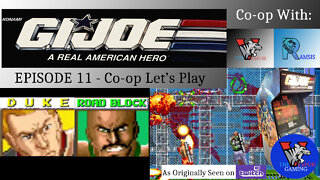 Retro Arcade Gameplay | G.I. Joe - Full Arcade Co-op Let's Play | Duke and Roadblock