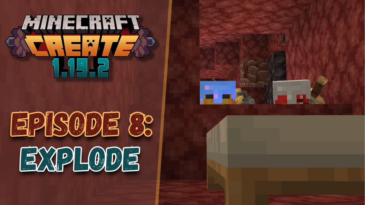 The Competition for Netherite | Minecraft Create Mod Ep. 8