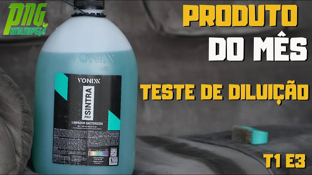 Produto Do Mês T1E3 - Teste de Diluição Sintra Pro- PNG Biolimpeza