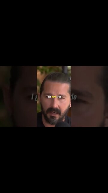 It’s all going to be ok. #shialabeouf #itsgoingtobeokay #positivity #bepositive