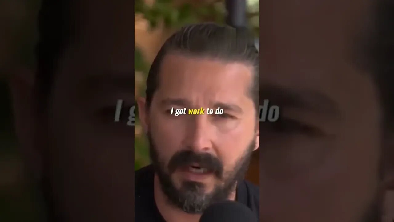 It’s all going to be ok. #shialabeouf #itsgoingtobeokay #positivity #bepositive