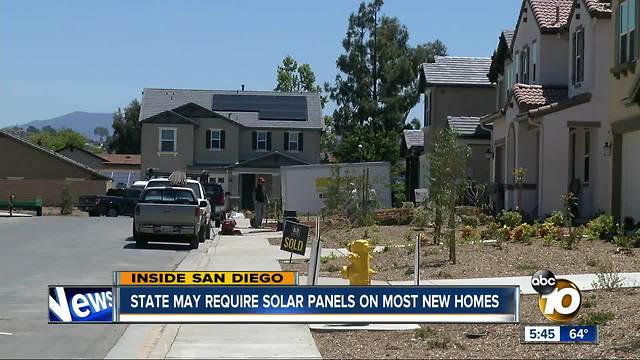 State may require solar on new homes