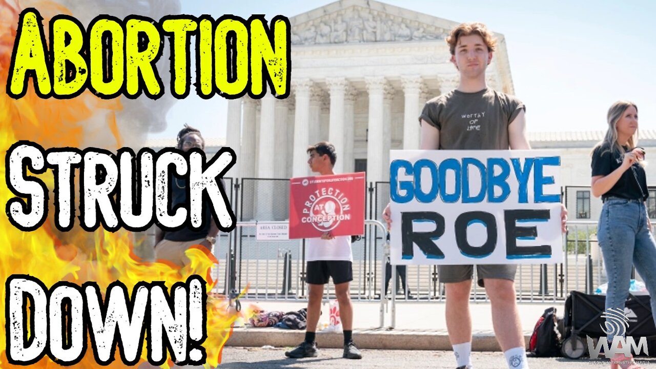 Abortion STRUCK DOWN By Supreme Court! - EUGENICS Operation Continues! - Civil War IMMINENT!