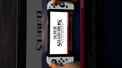 SUPER SMASH BROS ULTIMATE no Nintendo Switch OLED #nintendoswitcholed #short