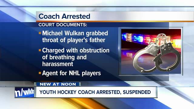 Youth hockey coach charged with choking parent