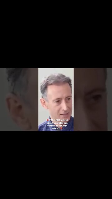 LGBT activist Peter Tatchell says 9 year olds can consent to sex with adults…WTF?!