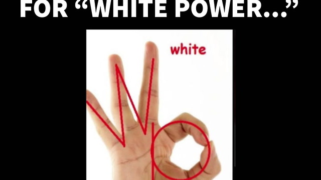 Liberals Think The OK Sign Is Racist