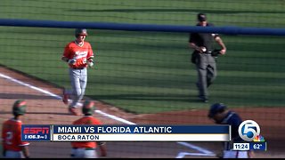 Miami defeats FAU baseball 3/27