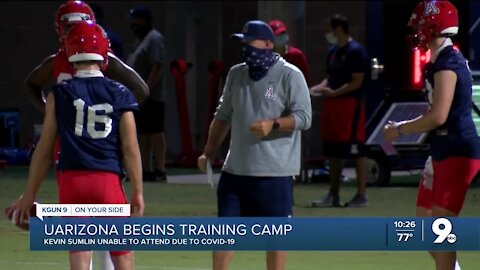 UArizona begins training camp