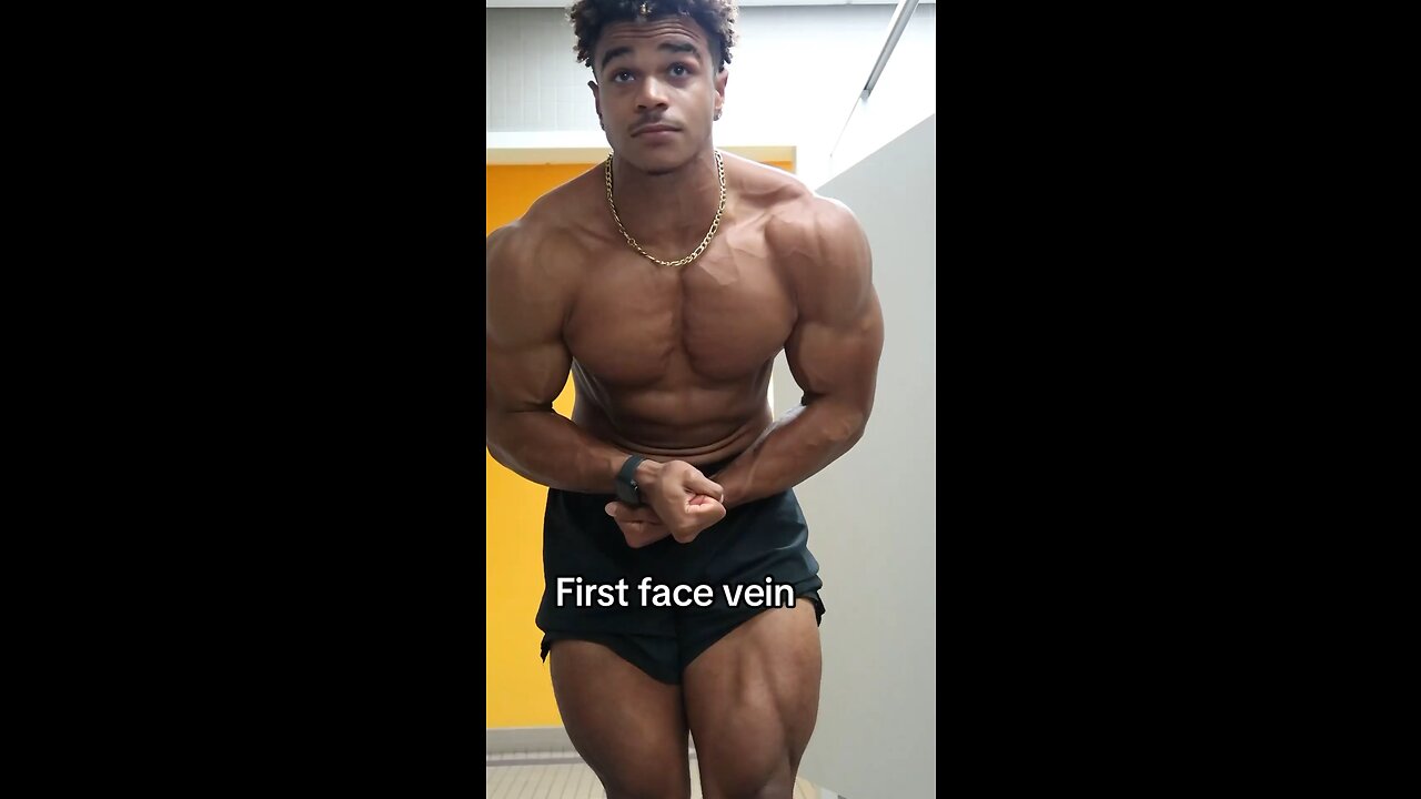 First ever face vein.