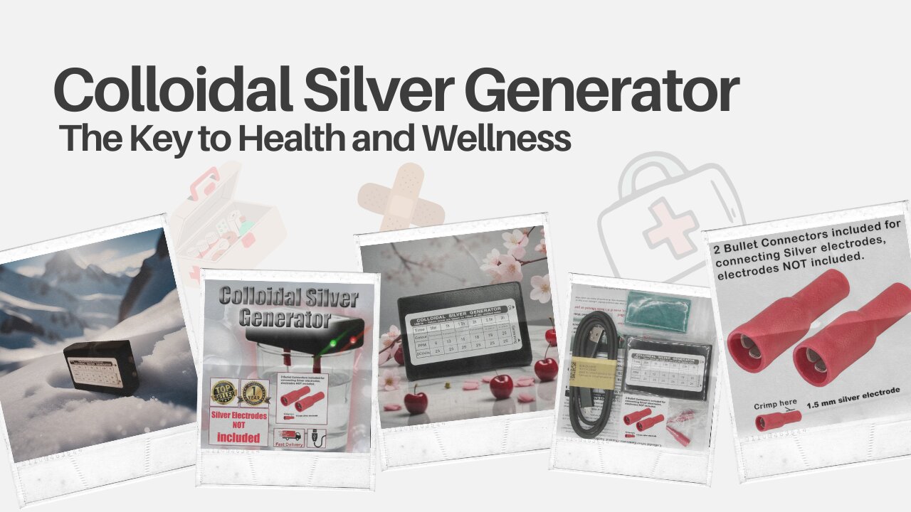 Discover the best Colloidal Silver Generator