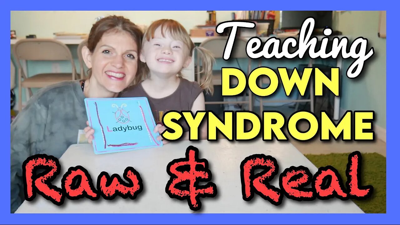 ** REAL & RAW ** How I Teach my Child with SPECIAL NEEDS || Homeschooling DOWN SYNDROME PK