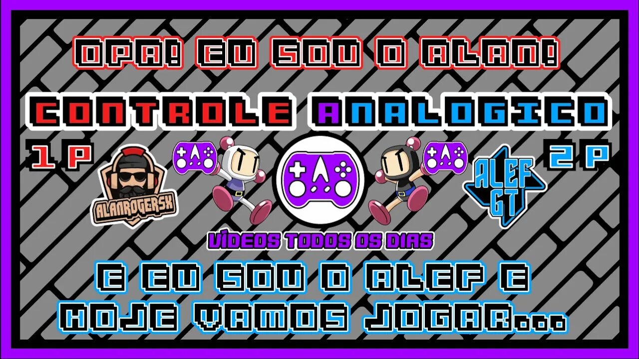 No Canal Controle Analógico Você Verá: Gameplays Coop