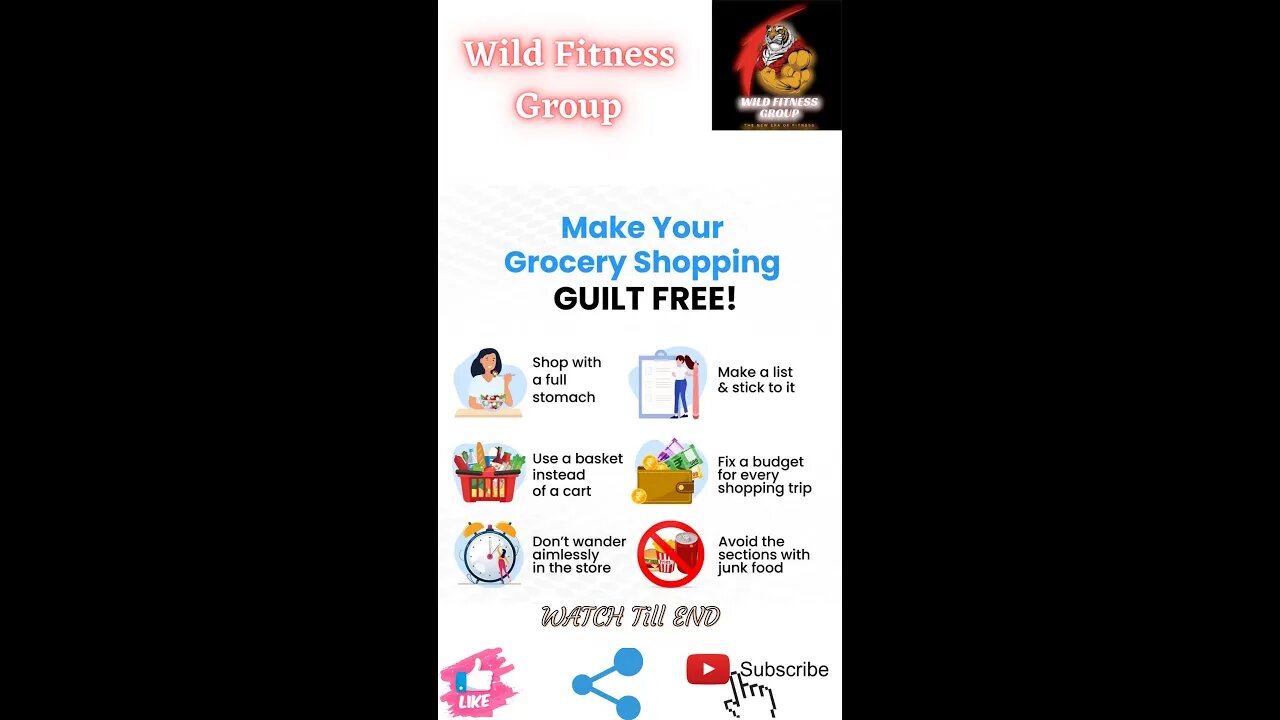 🔥Make your grocery shopping guilt free🔥#fitness🔥#wildfitnessgroup🔥#shorts🔥