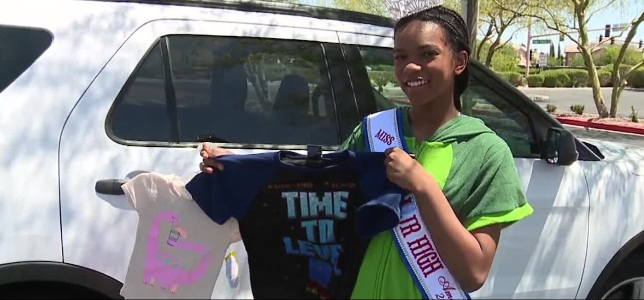 Las Vegas teen raises more than $12K, donates PJs to foster kids in need