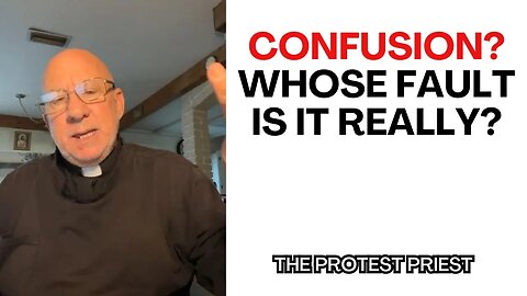 Confusion? Whose fault is it really? - Fr. Imbarrato Live - Oct. 21, 2023