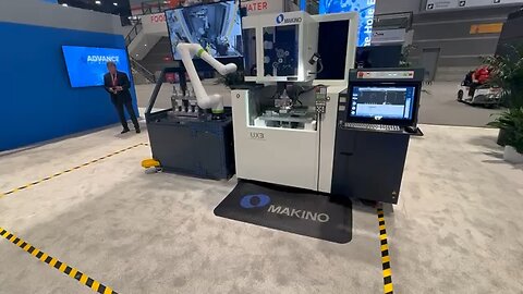 MAKINO UX3 w/Fanuc cobot IMTS 2024