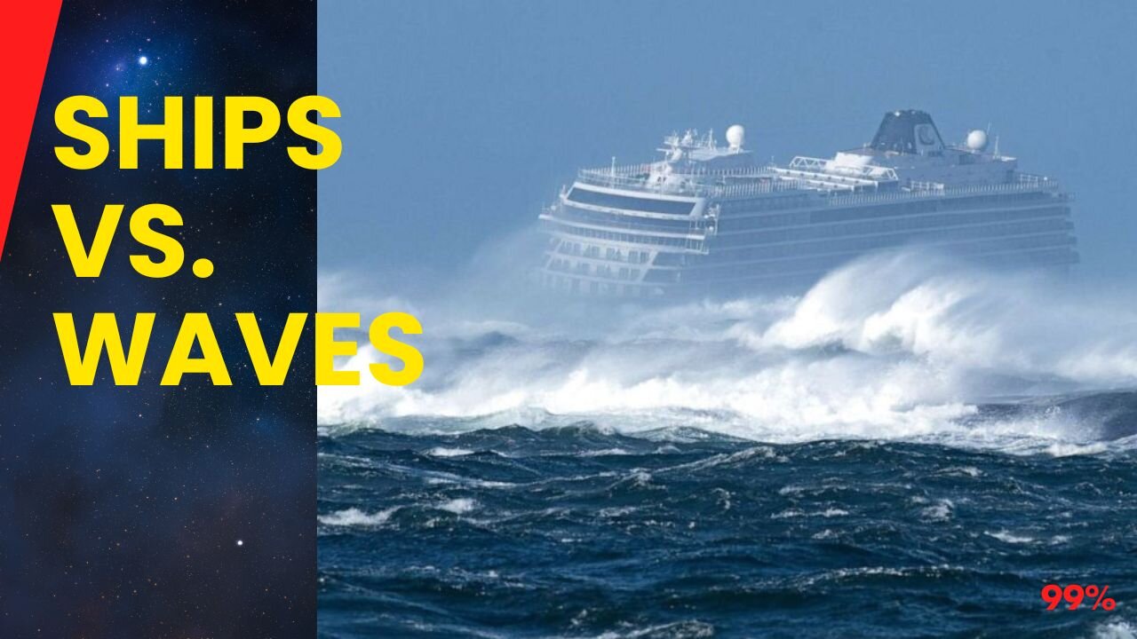 10 Cruise Ships Face Off Against Titanic Waves!