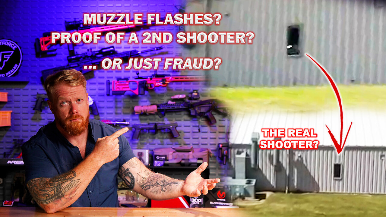 Trump Assassination Attempt - 2nd Shooter Found? Are These Muzzle Flashes Or Just Fraud?