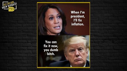 Kamala And The Media's Campaign Against Trump Exposed In Just Over A Minute | Drew Berquist