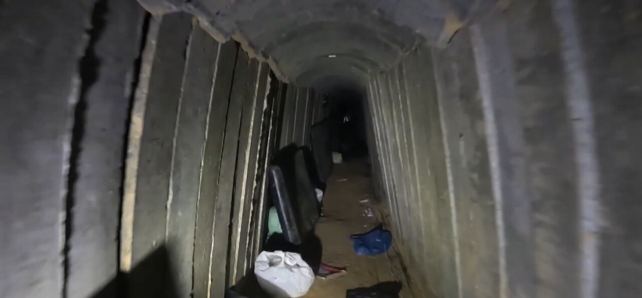 Israel Gives First Look Inside Gaza Tunnel Where 6 Hostages Were Killed