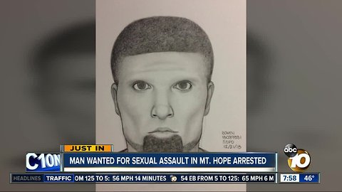 Man arrested for sexual assault in Mt. Hope