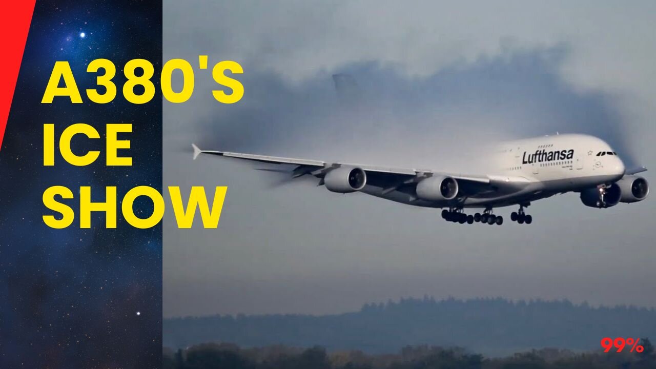 A380's Explosive Condensation Landing!