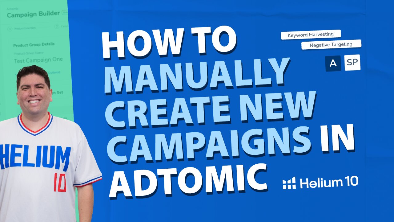 How To Manually Create New Campaigns in Adtomic | Adtomic Pro Training