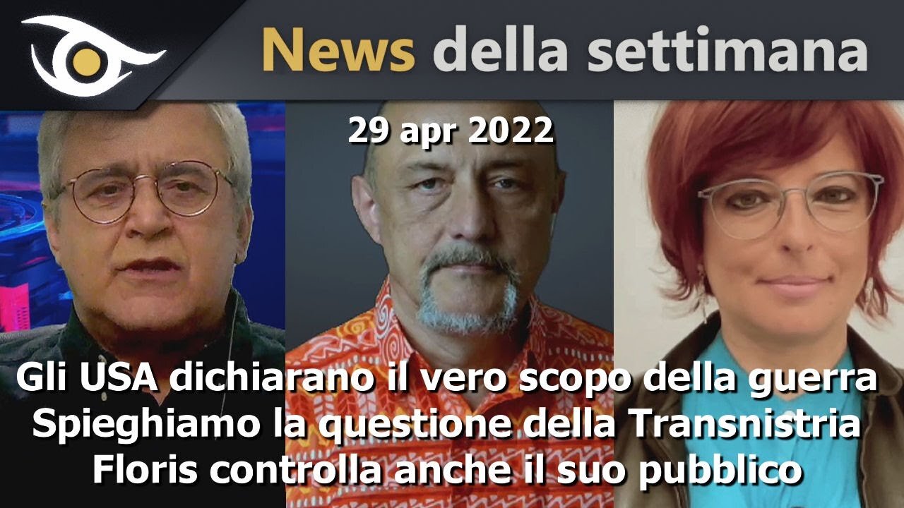 News della settimana (29 apr 2022)