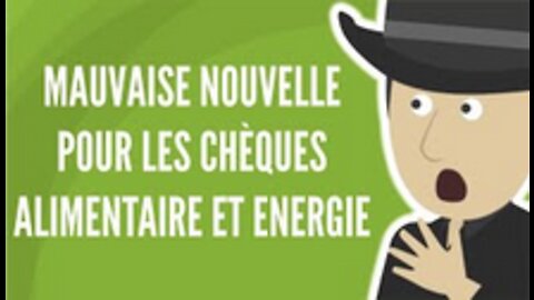 Et Maintenant, Mauvaise Nouvelle Pour Les Chèque Alimentaire Et Energie