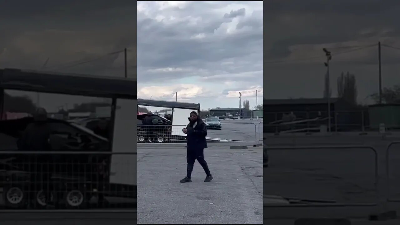 x5m doing donuts handing out smoke nearly getting us banned
