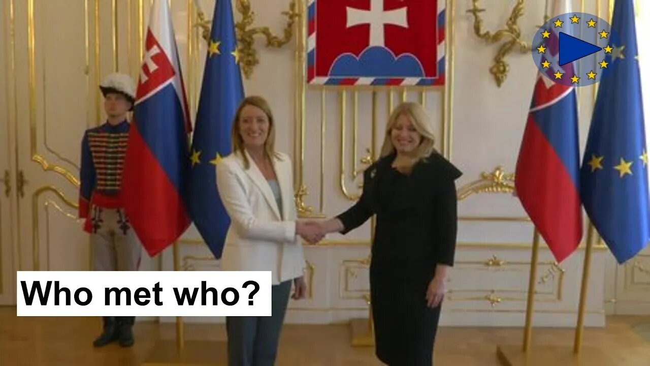 Roberta METSOLA meets with Zuzana ČAPUTOVÁ in Bratislava