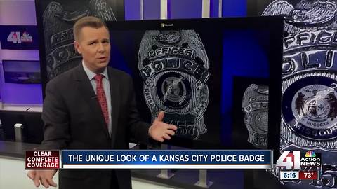 See how KCPD badges have changed over time