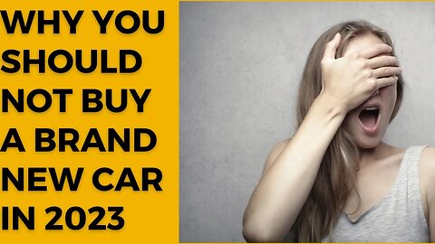 Why You Should Not Buy A Brand New Car | Money Mindset Questions To Ask Yourself