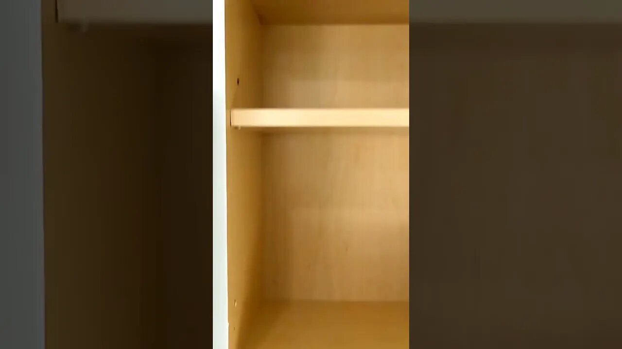 Using the wrong screws at your cabinets is not a good idea.