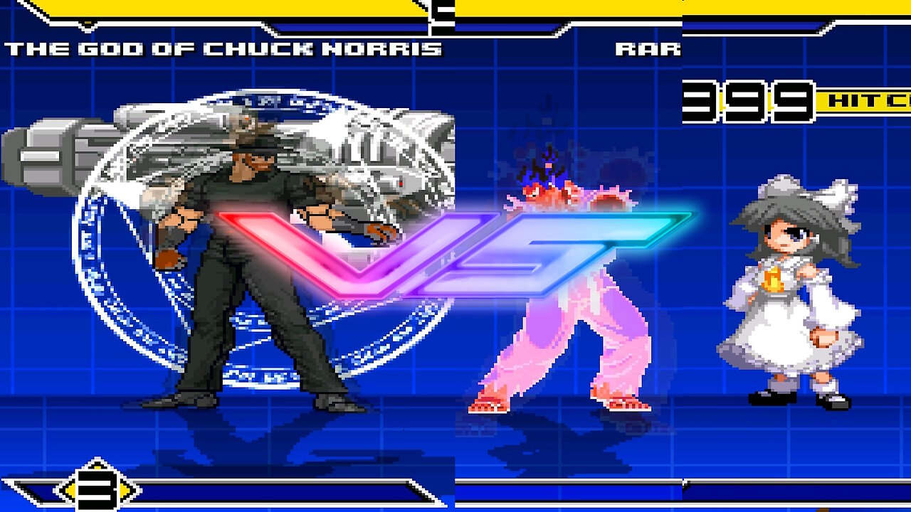 MUGEN - Extremely Rare Char - The God of Chuck Norris - Download