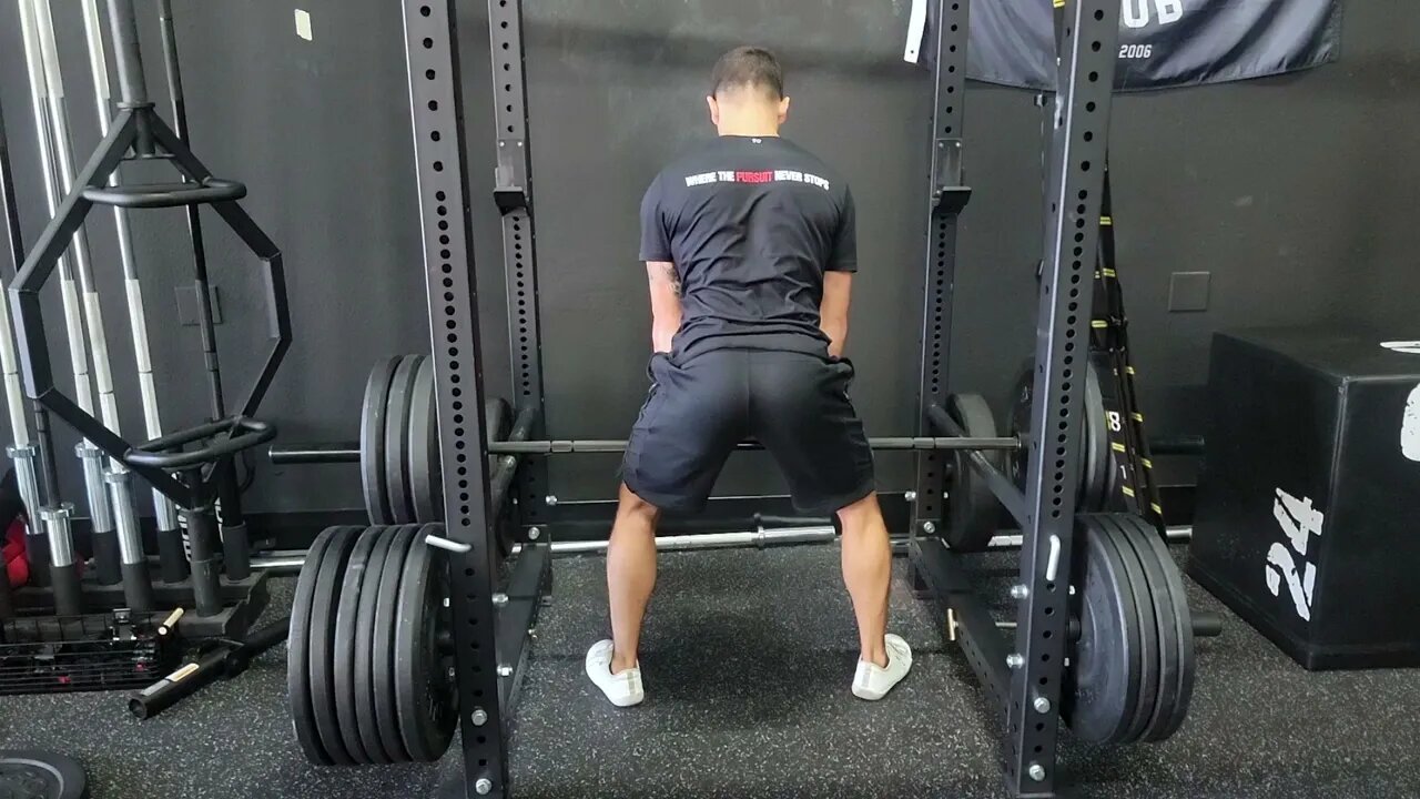 Sumo Rack Pull Lockouts (High Pin)