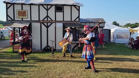 Wolgemut Playing Medieval Music at Pennsic War 50