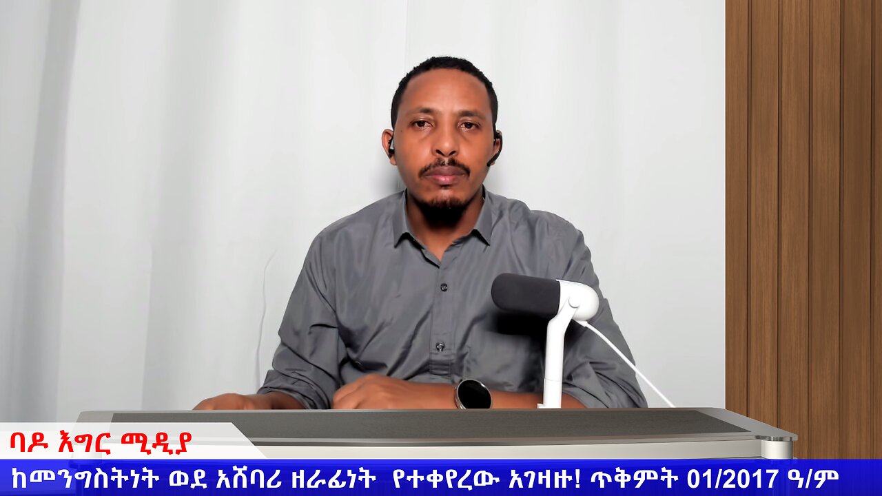 ከመንግስትነት ወደ አሸባሪ ዘራፊነት የተቀየረው አገዛዙ