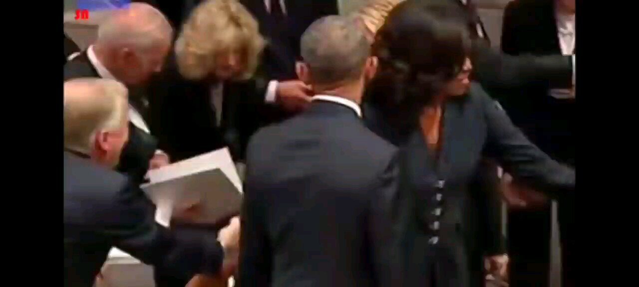 한 장의 유언. 조지 G. W. 부시 장례식. 2018.11.30. 240718